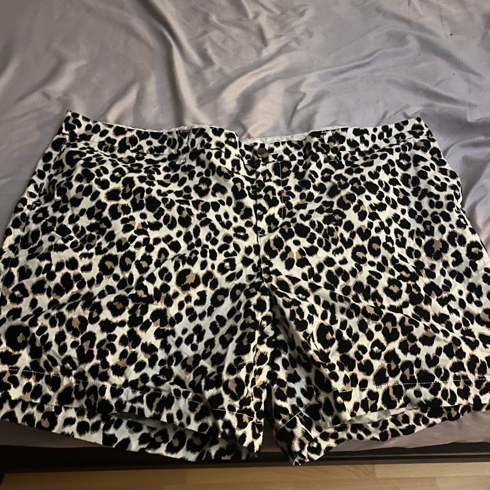 Old Navy High Waist Black and Brown Shorts